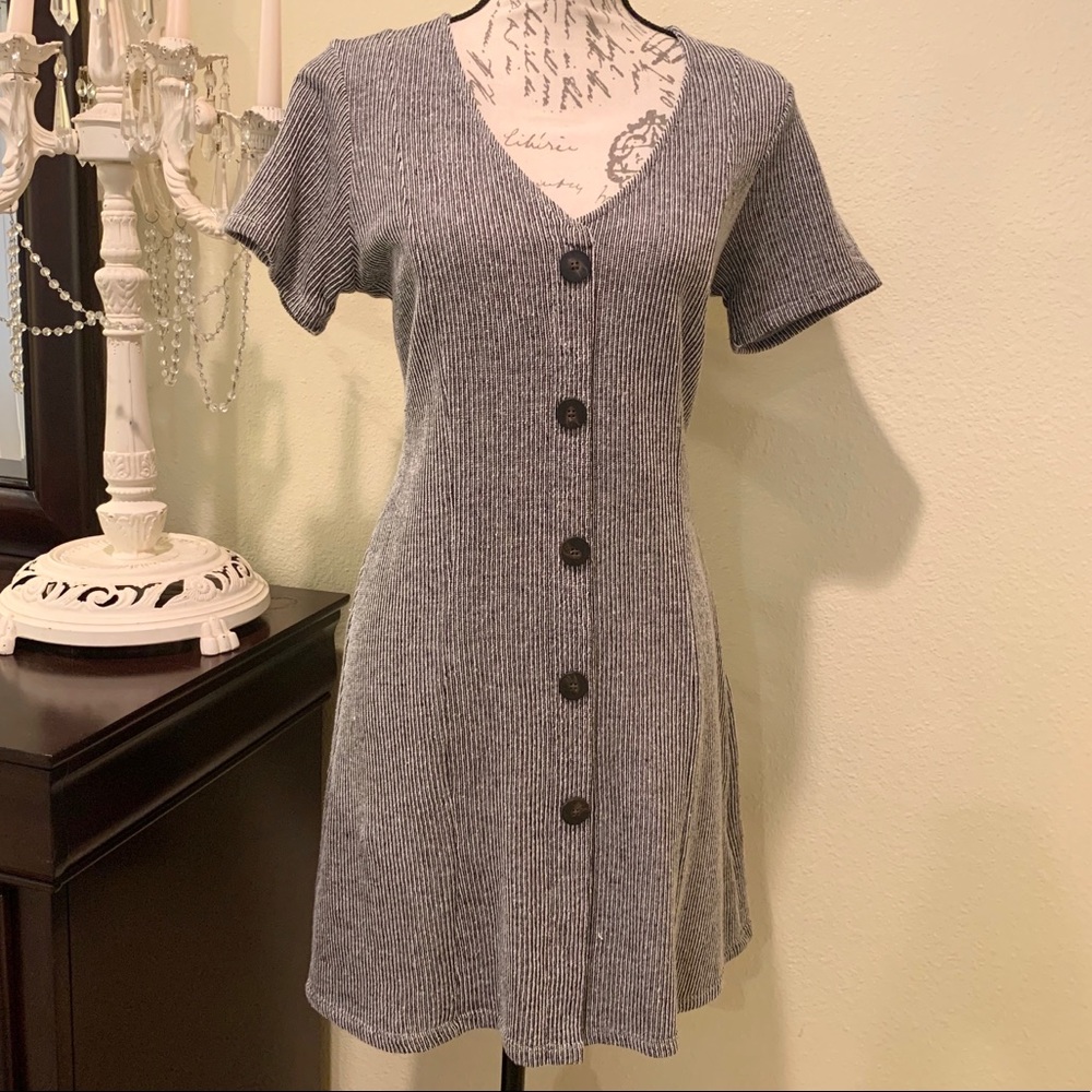 ZARA black and white dress